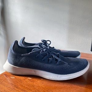 Mens Allbirds Tree Runners Blue Training Athletic Shoes Sneakers Size 9 M EUC